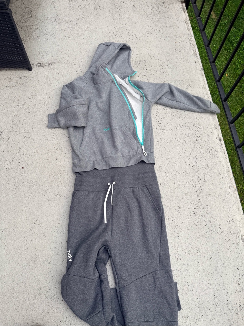Women’s Jumpsuit - Grey/Teal